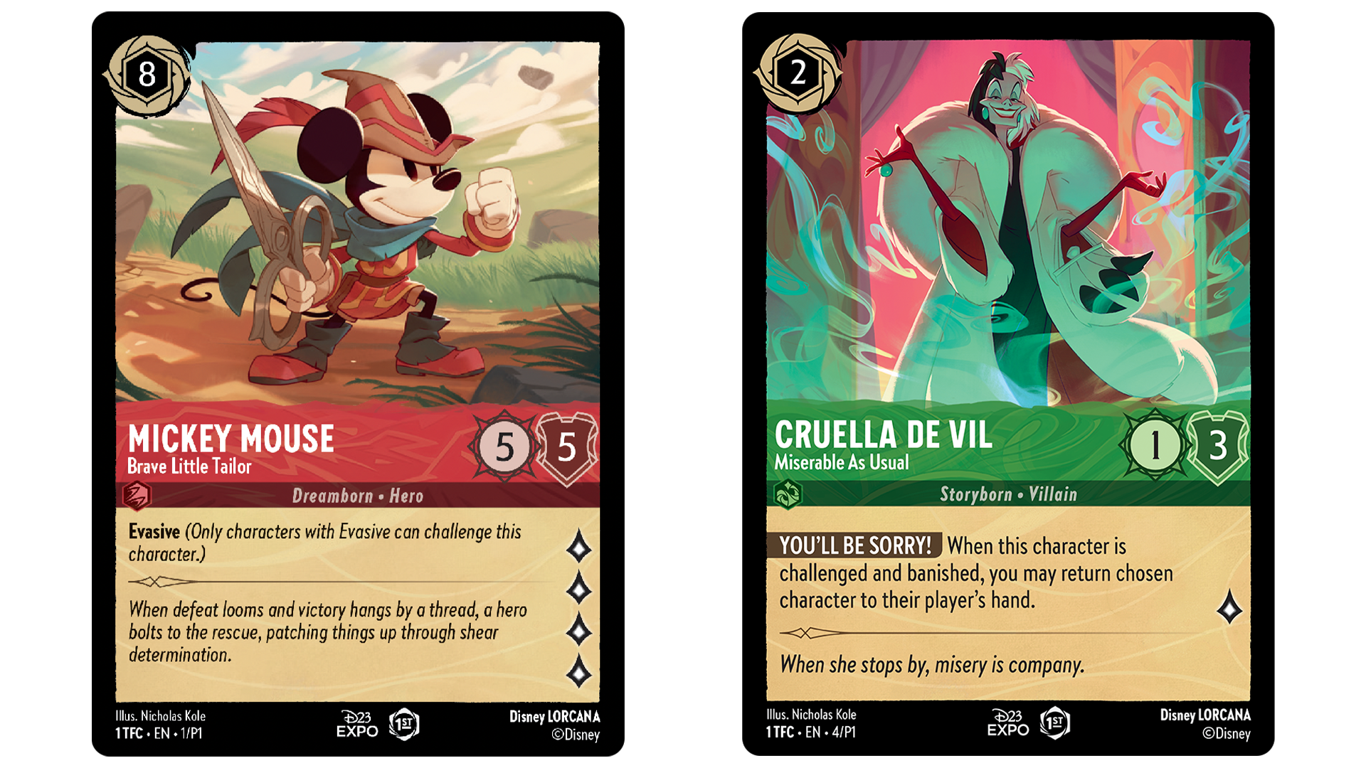 People will feel our love for Disney in this game': Lorcana co-designer on  the House of Mouse's TCG rival to Magic: The Gathering and Pokmon |  Dicebreaker