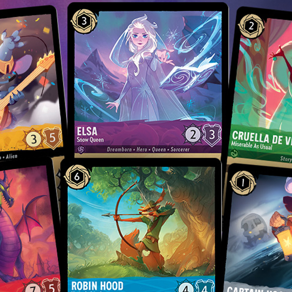 Lorcana's first card reveals definitely look like a Disneyfied Magic: The Gathering | Dicebreaker Lorcana's first card reveals definitely look like a Disneyfied Magic: The Gathering | Dicebreaker