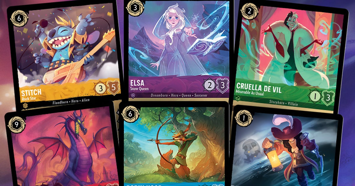 Lorcana's first card reveals definitely look like a Disneyfied Magic: The Gathering | Dicebreaker Lorcana's first card reveals definitely look like a Disneyfied Magic: The Gathering | Dicebreaker