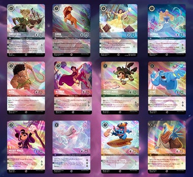 Disney Lorcana rarity explained: How to identify the rarest cards | Dicebreaker Disney Lorcana rarity explained: How to identify the rarest cards | Dicebreaker