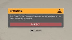 The Division 2 error code list - all The Division 2 errors explained, MIKE-01, DELTA-03, BRAVO-01