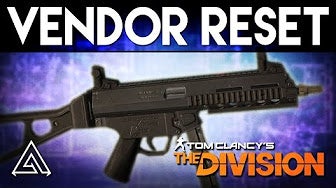 The Division Weekly Vendor reset: MP5-ST, blueprints, and not a 