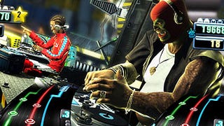 DJ Shadow working on DJ Hero 2