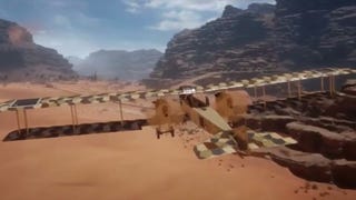 Dlouhé nahrávky z pouštní mapy Battlefield 1