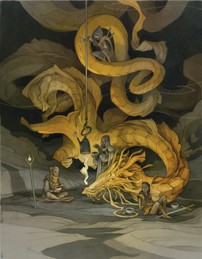 Alternate cover for Dungeons & Dragons’ Player’s Handbook radiates a