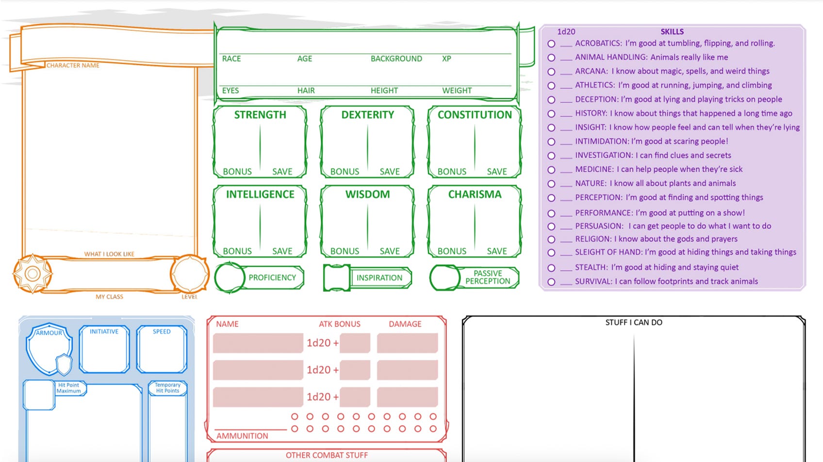 8 best D&D character sheets for every type of player | Dicebreaker