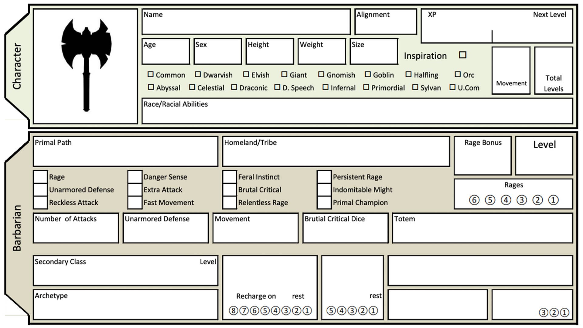 8 best D&D character sheets for every type of player | Dicebreaker