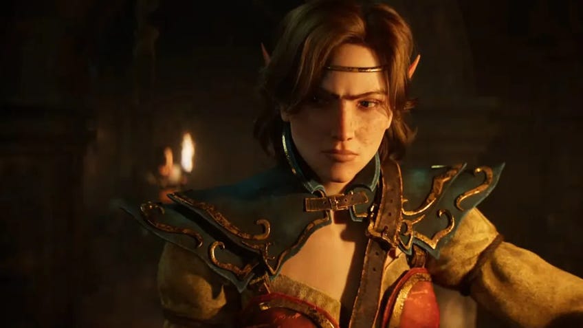 A screenshot from the trailer for Dead by Daylight: Dungeons & Dragons.