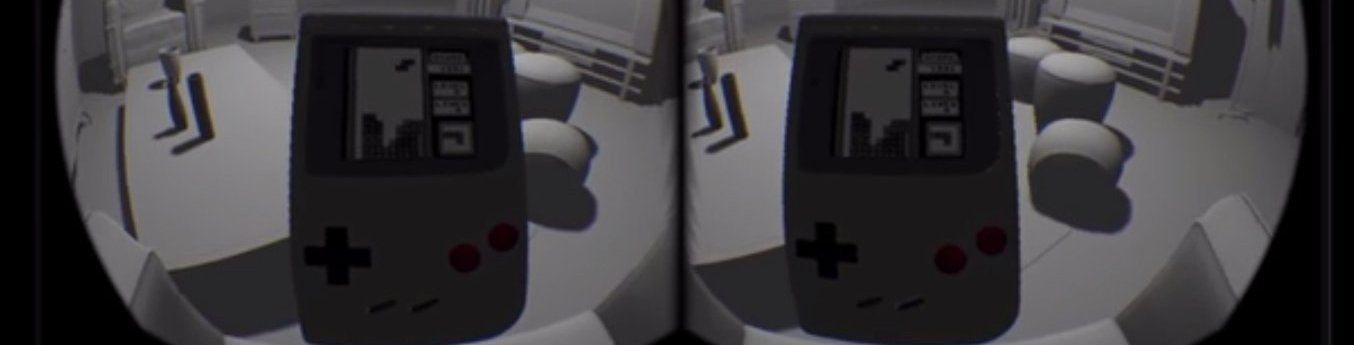 Doe alsof je op een Game Boy speelt met Oculus Rift