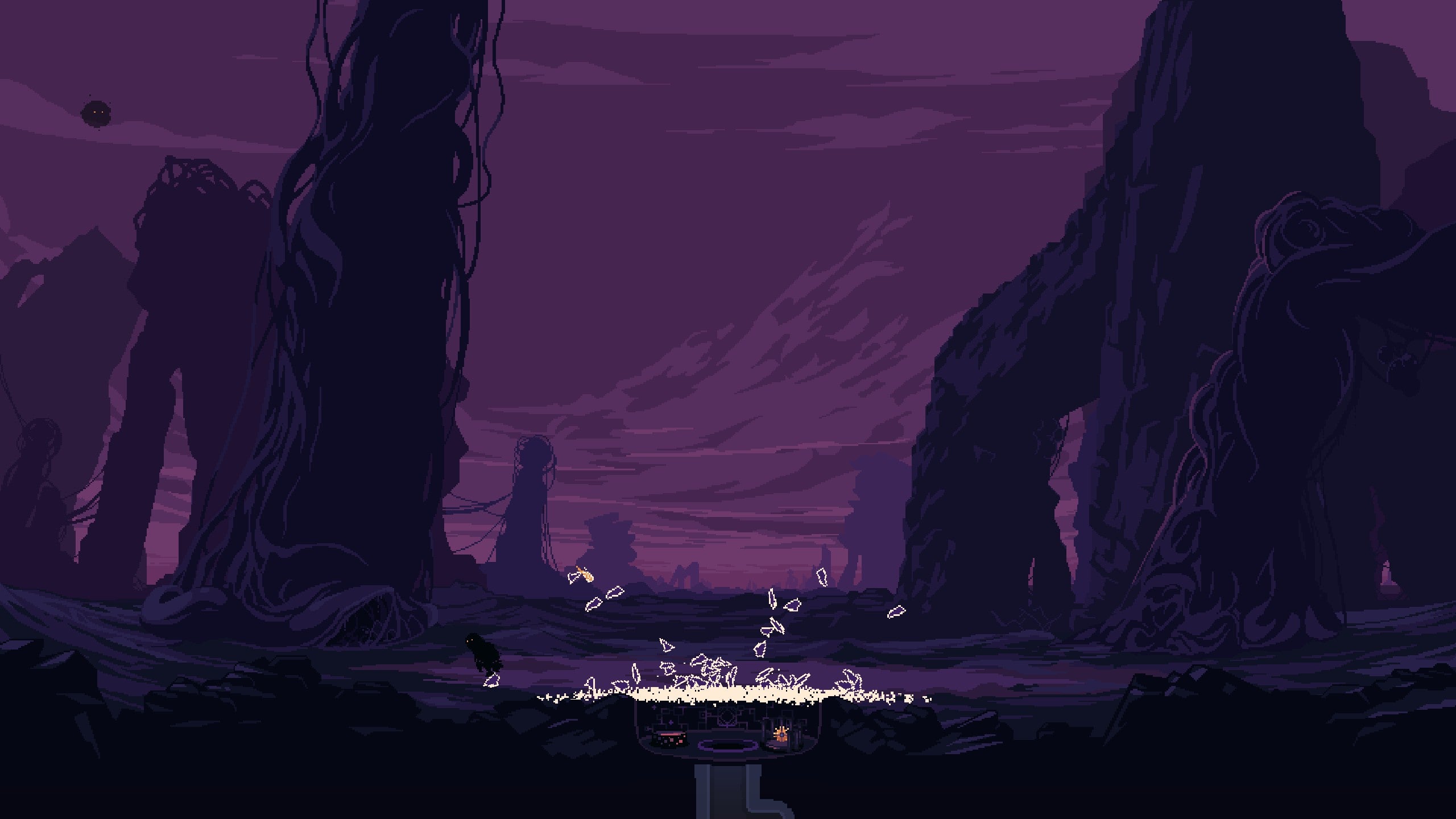 A smashed glass dome on a purple planet. It&rsquo;s game over.