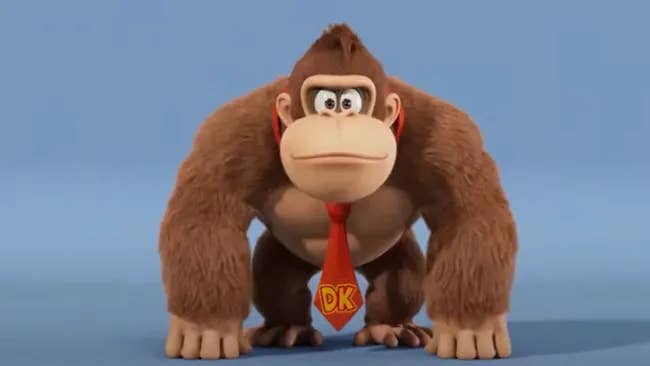 Donkey Kong model from the Super Mario Bros film