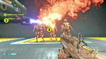 Doom Eternal - płomienny wybuch, broń dodatkowa, odnowienie pancerza