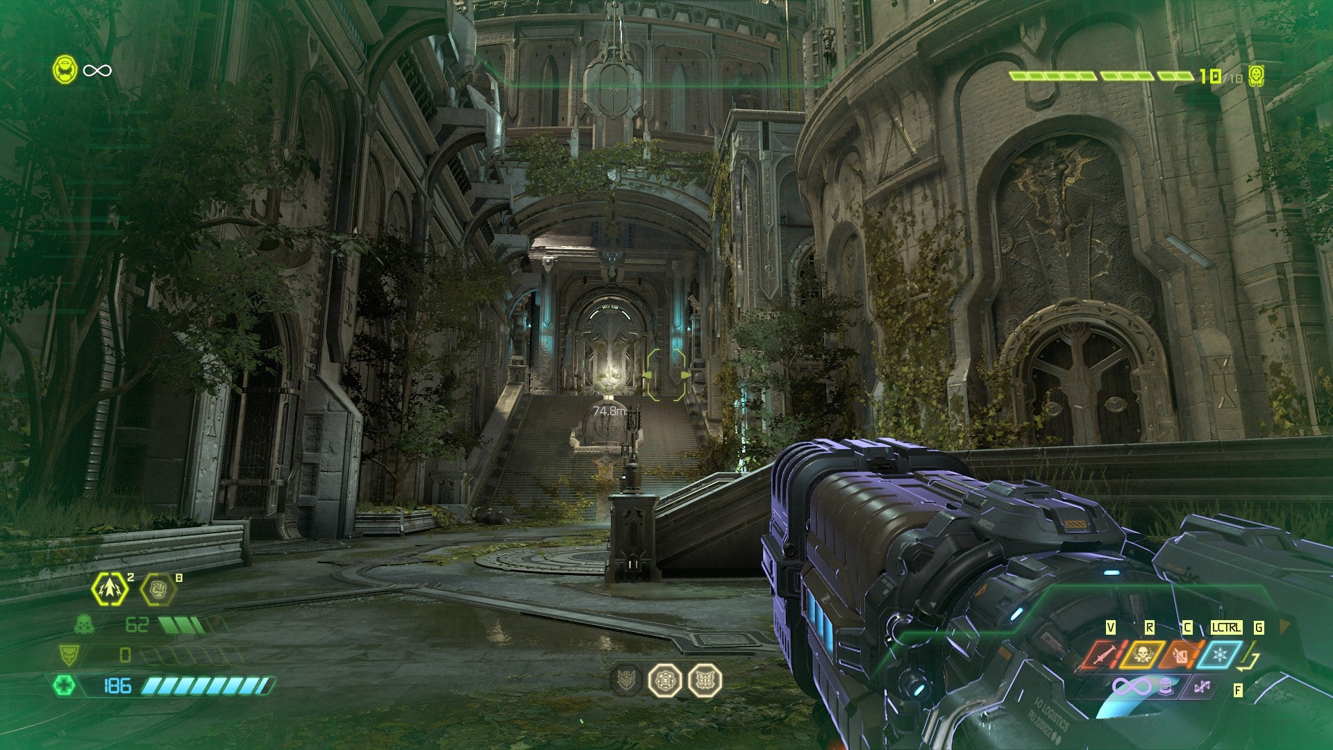 Doom Eternal Taras Nabad collectables: all secrets in the ninth mission