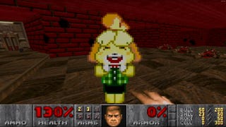 Rip and tear with Animal Crossing's Isabelle in this Doom II mod