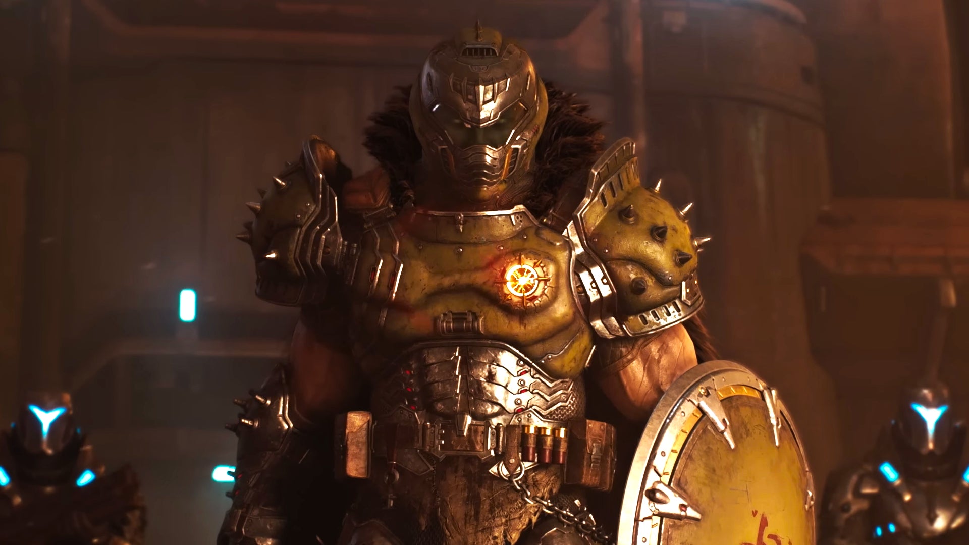 Doom: The Dark Ages - How to open the Fire Door | Rock Paper Shotgun