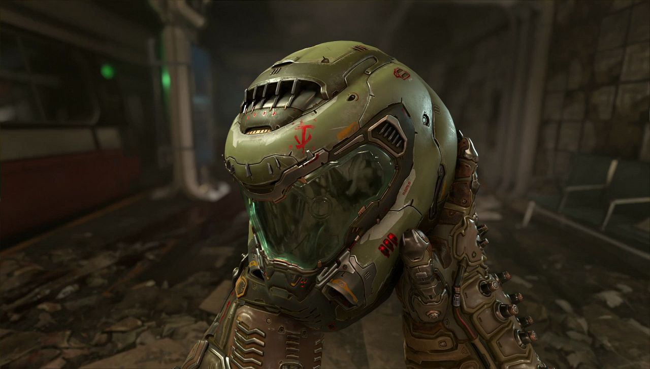 Doom Eternal sold Orignial Helmet