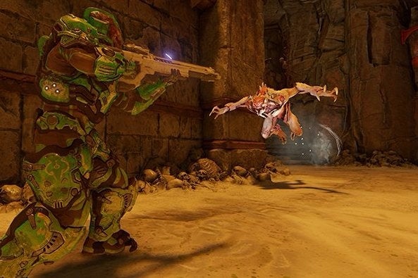 Doom's free update today adds a score-attack Arcade mode