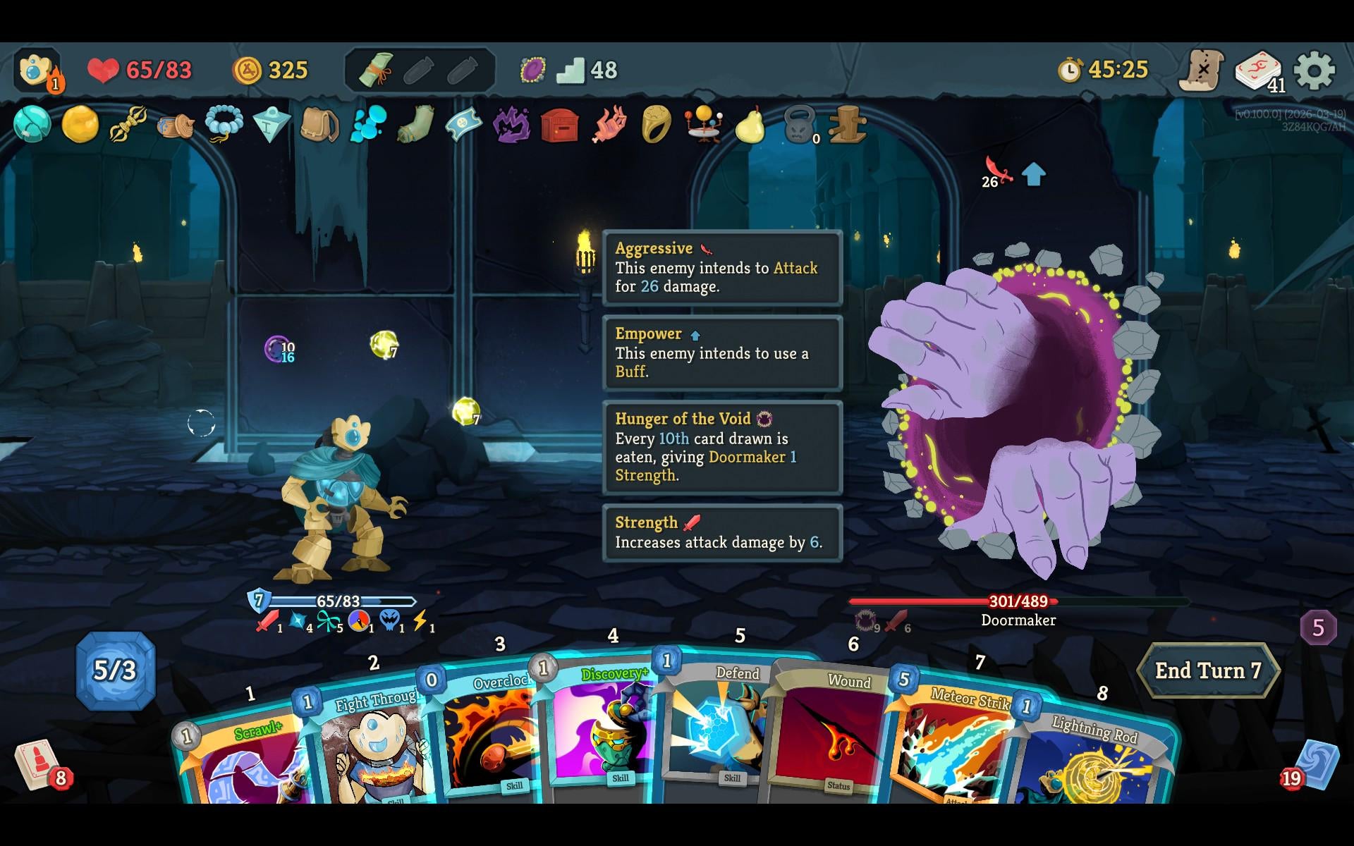 New Slay The Spire 2 patch will "make infinites harder to achieve" by letting the Doormaker eat your cards, amongst other surprises