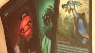 DotA 2 collectible cards & figures snapped at The International - Report