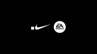 Nike .SWOOSH and EA Sports logos