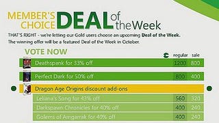 Cast your vote now for XBL's next Deal of the Week