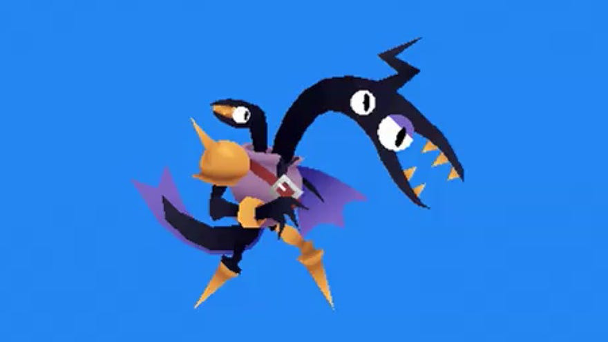 Weird bird person Captain Beaker from DoubleShake.