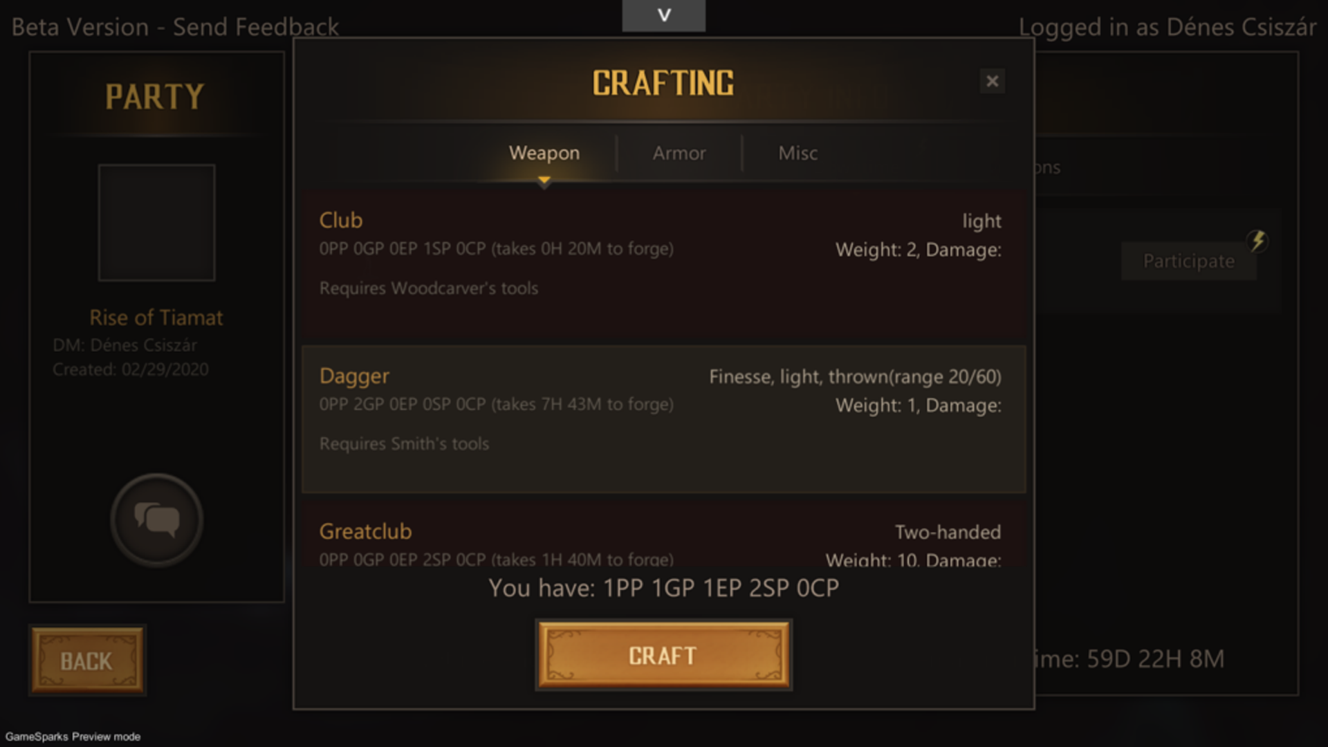 Unofficial D&D mobile app Downtime Manager lets you keep playing ...