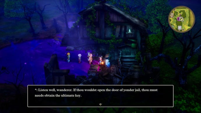 A party is told that to open the jail beyond, they must obtain the “Ultimate Key”.