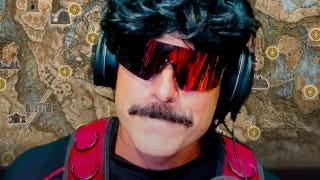 A screenshot of Dr Disrespect streaming.