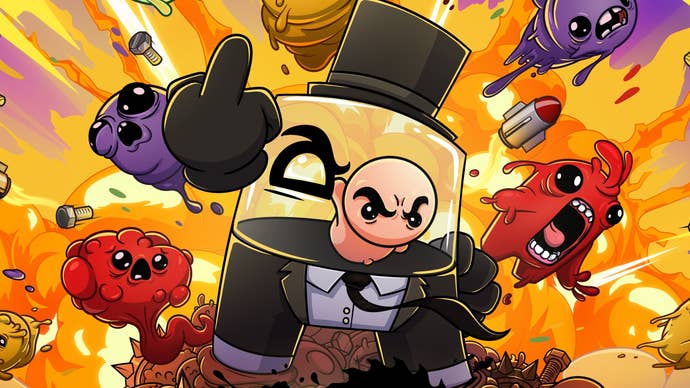 Dr Fetus flips the bird in Mean Meat Machine’s key art.