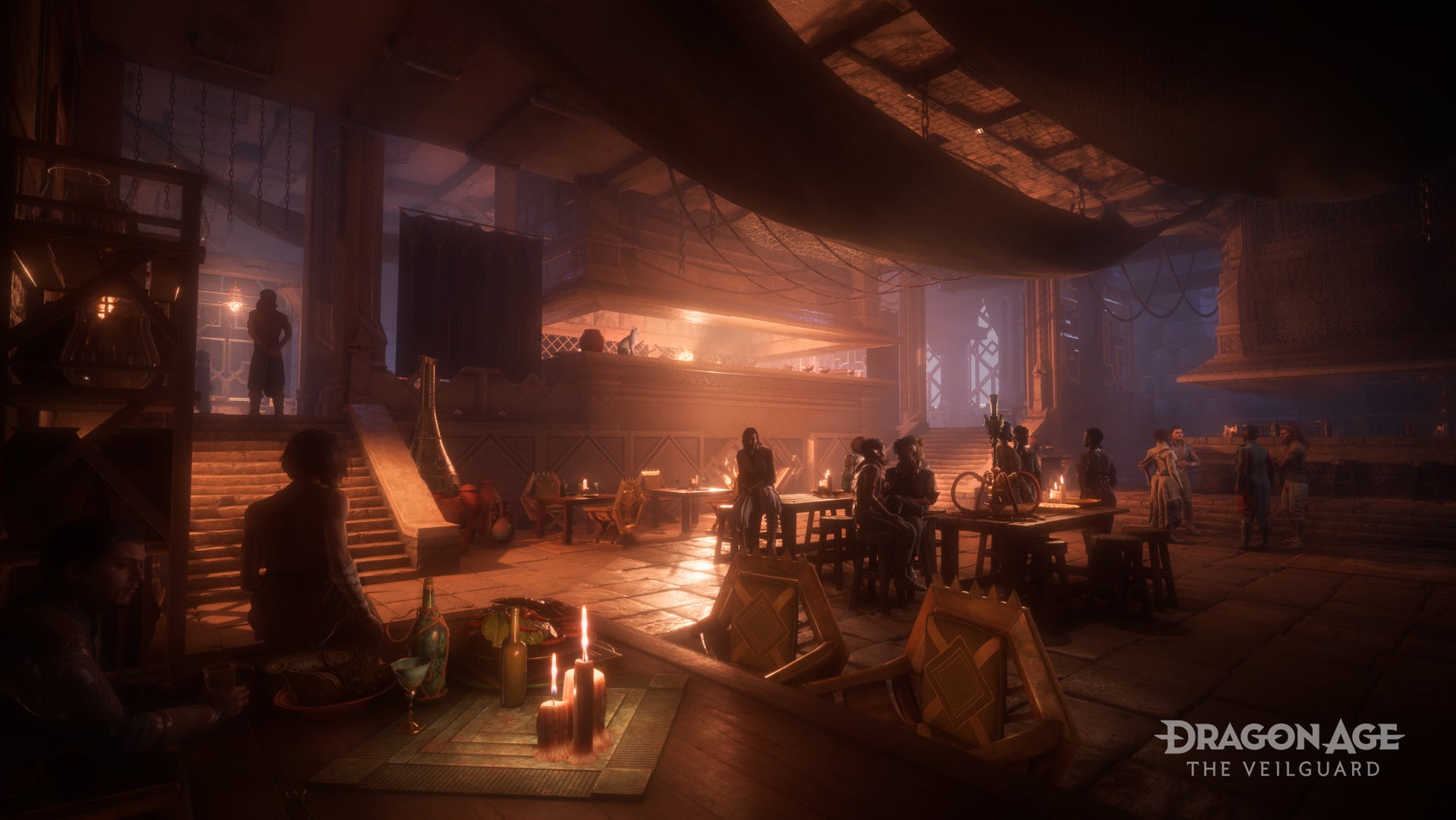 A tavern in Dragon Age: The Veilguard. - 1