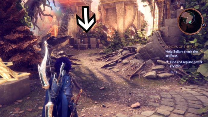 dragon age the veilguard artifact vault set two crystal one location