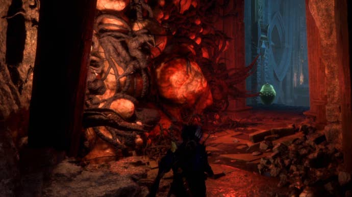 dragon age the veilguard caught in the catacombs first blight door