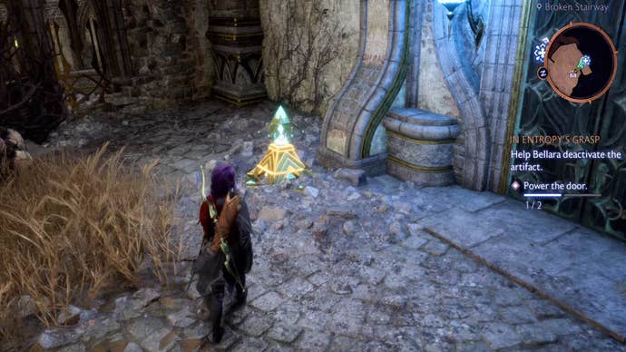 dragon age the veilguard entropy’s grasp first crystal location