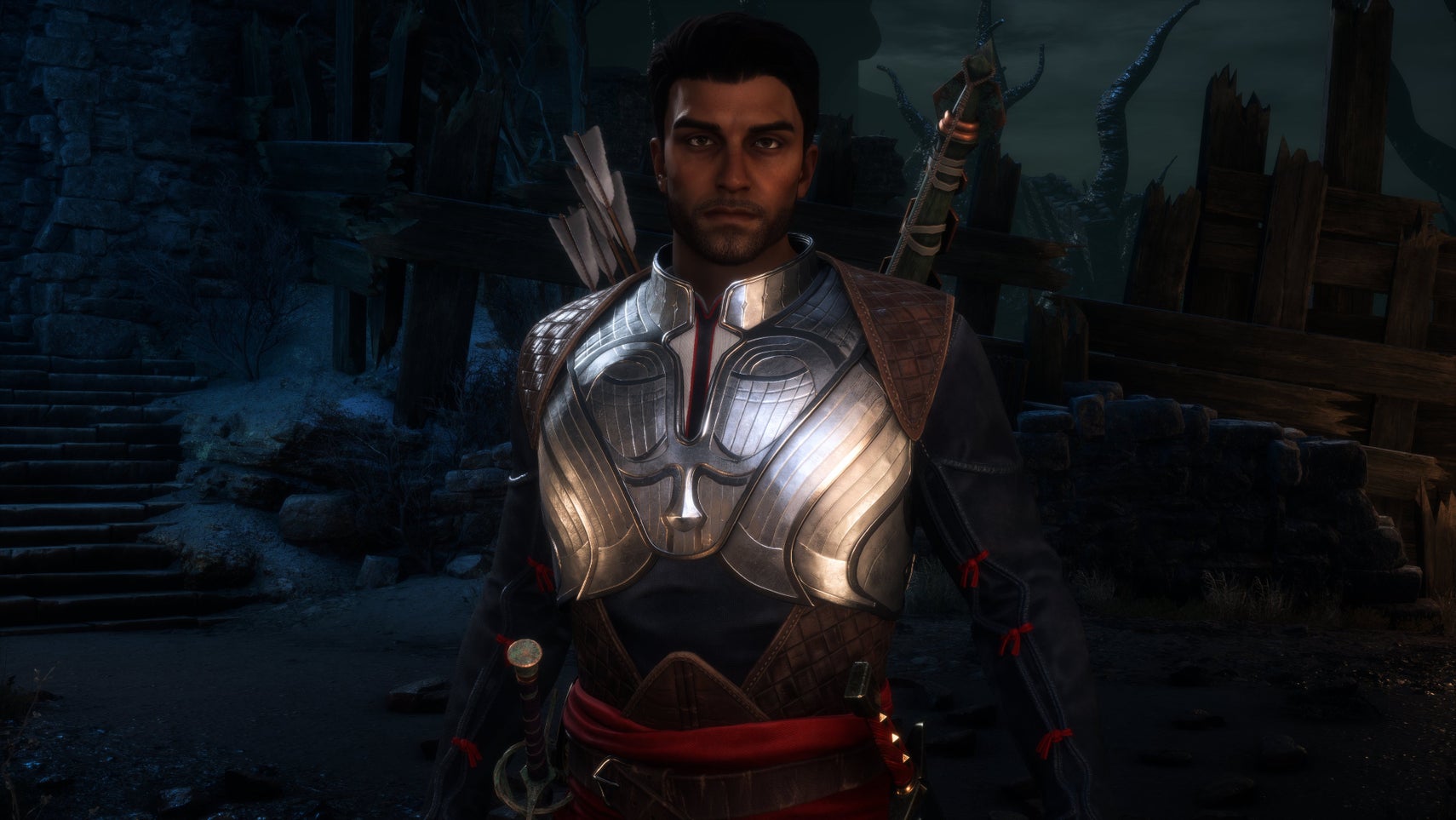 A Rook wearing Mass Effect-inspired gear in Dragon Age: The Veilguard. - 1