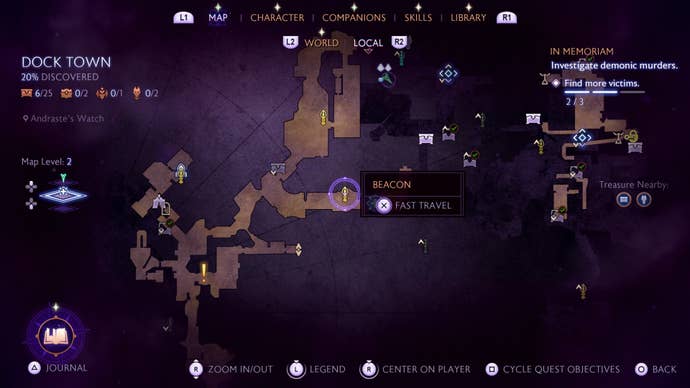 dragon age the veilguard in memoriam victim three fast travel map location