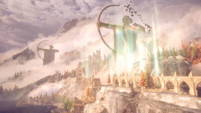 dragon age the veilguard landscape shot of arlathan forest