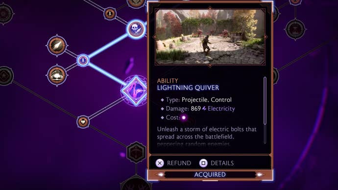 dragon age the veilguard skill tree refund single skill