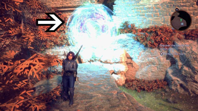 dragon age the veilguard spirits of the dalish portal location