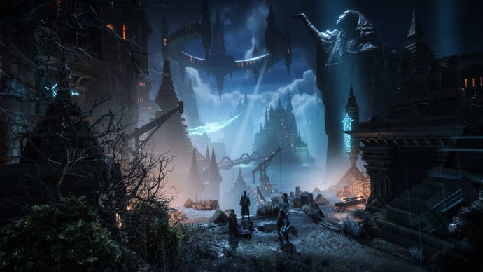 dragon age the veilguard steam promo art night landscape