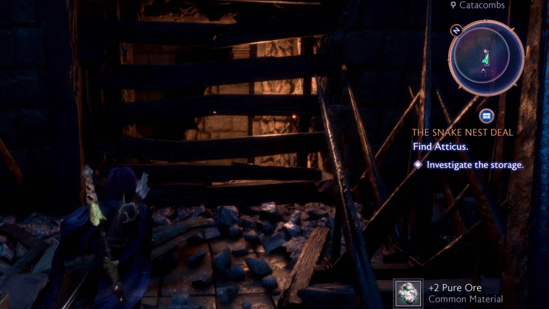 dragon age the veilguard the snake nest deal boarded up cave entrance