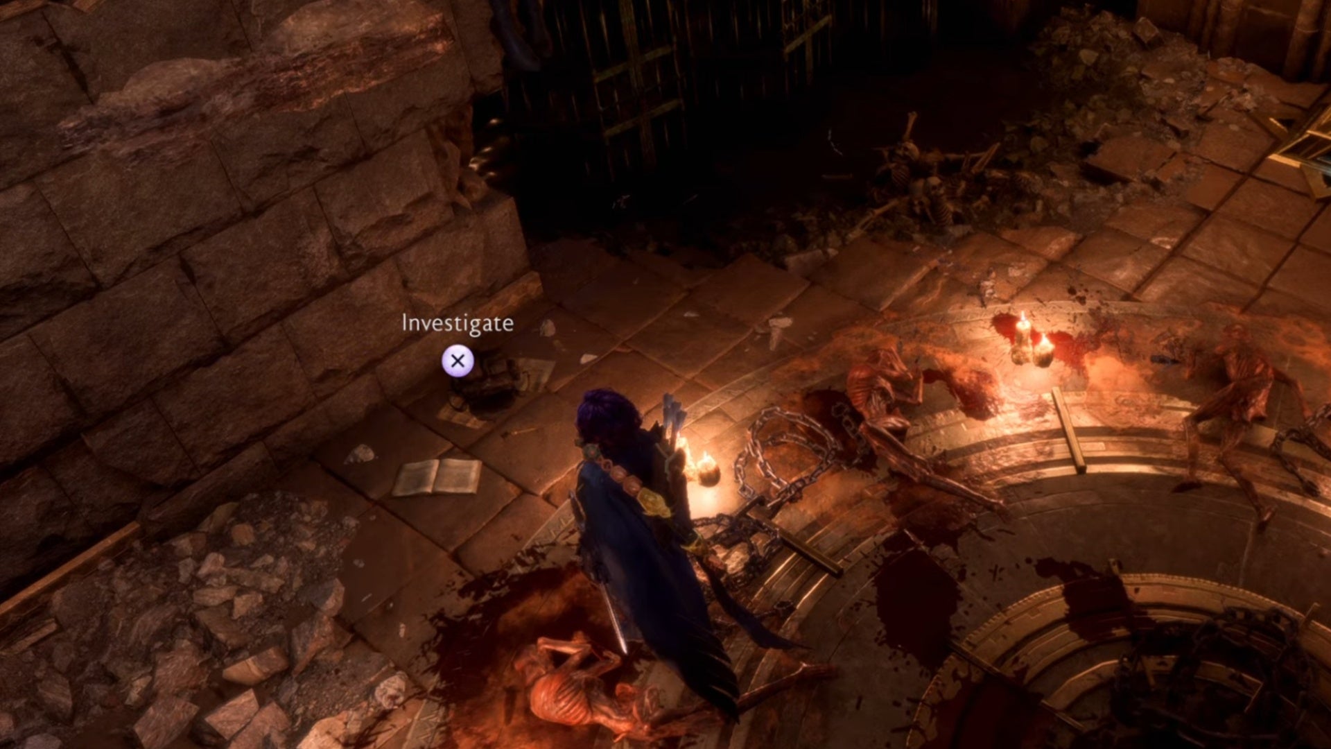 dragon age the veilguard the snake nest deal catacombs book beneath body