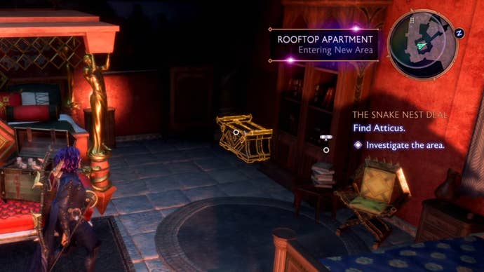 dragon age the veilguard the snake nest deal rooftop apartment