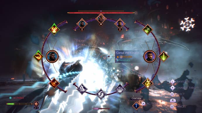 dragon age the veilguard treviso dragon vulnerability highlighted