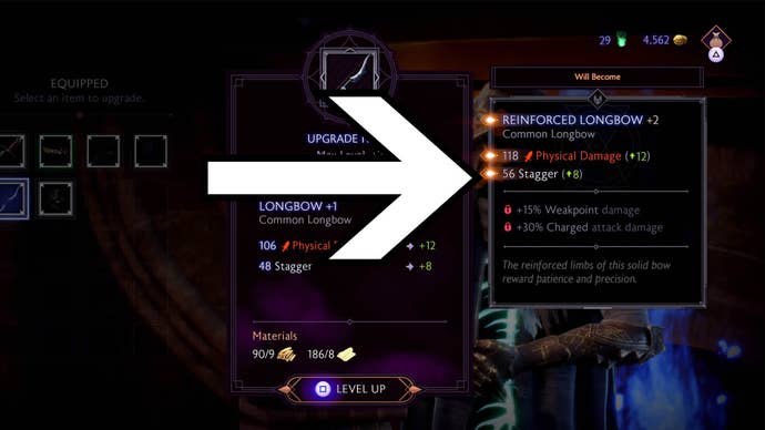dragon age the veilguard upgrade bow after effects