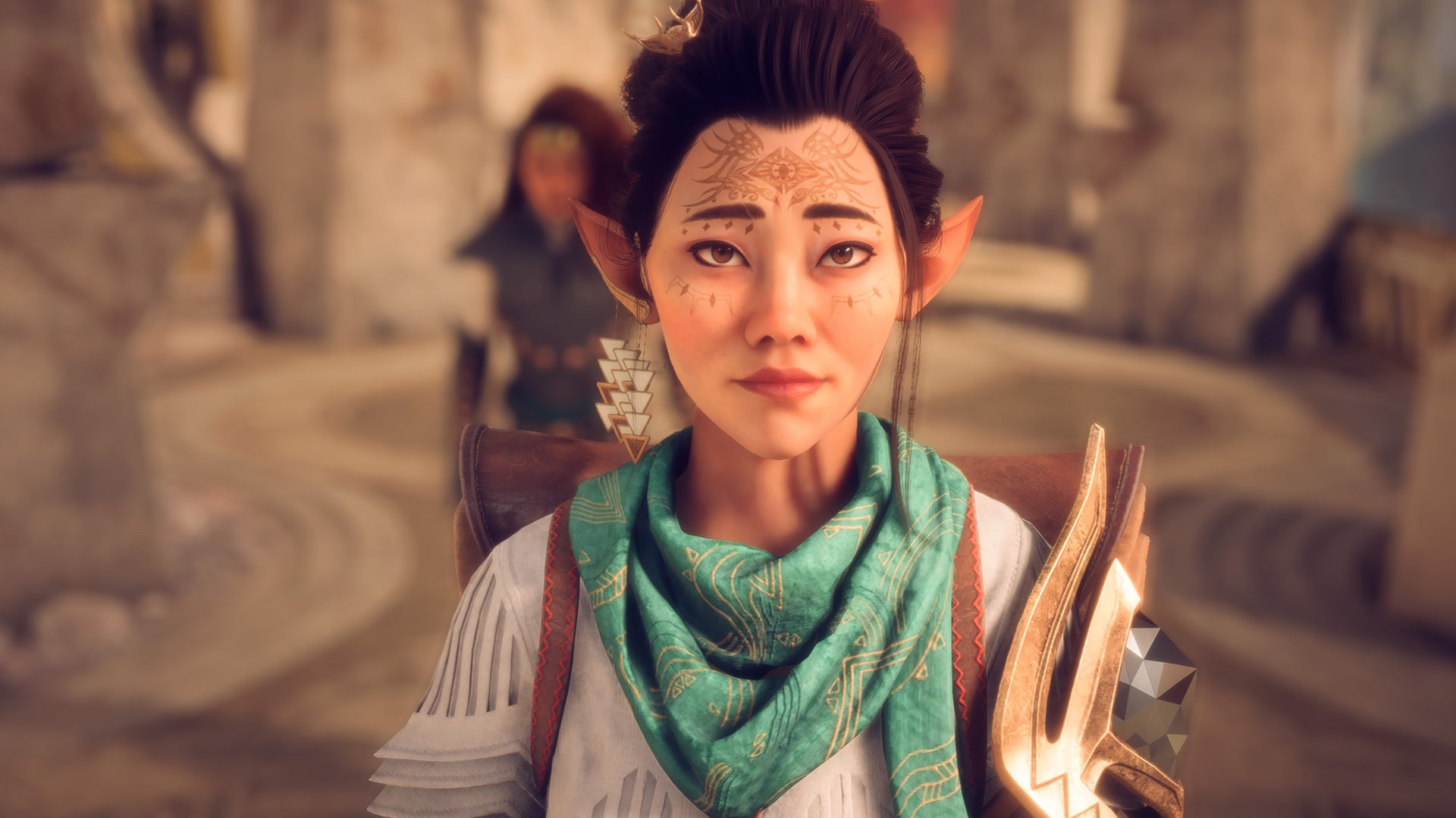 Dragon Age Veilguard screenshot of Bellara, a recruitable companion. - 4