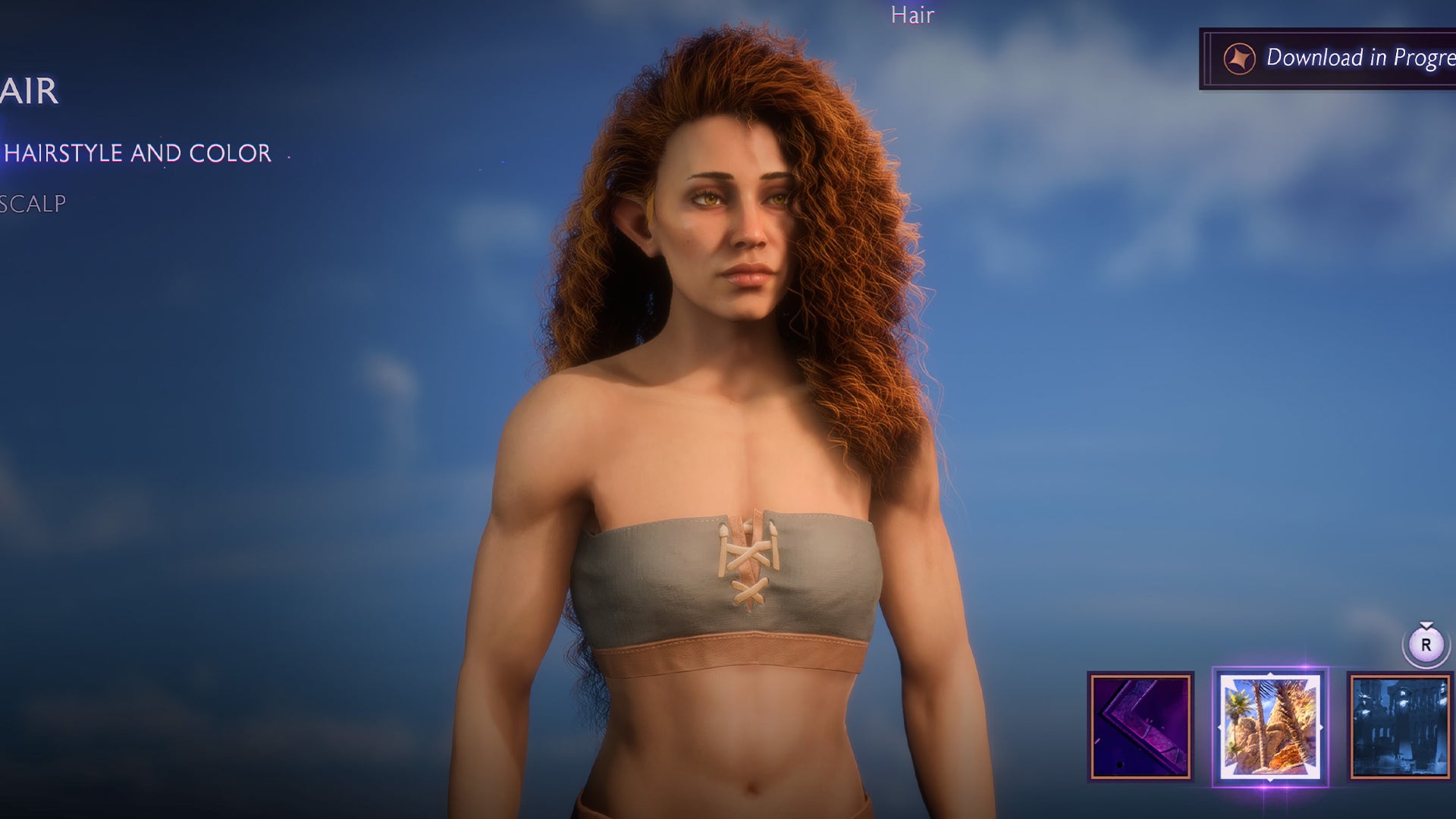Dragon Age Veilguard screenshot of the character creation menu. - 3