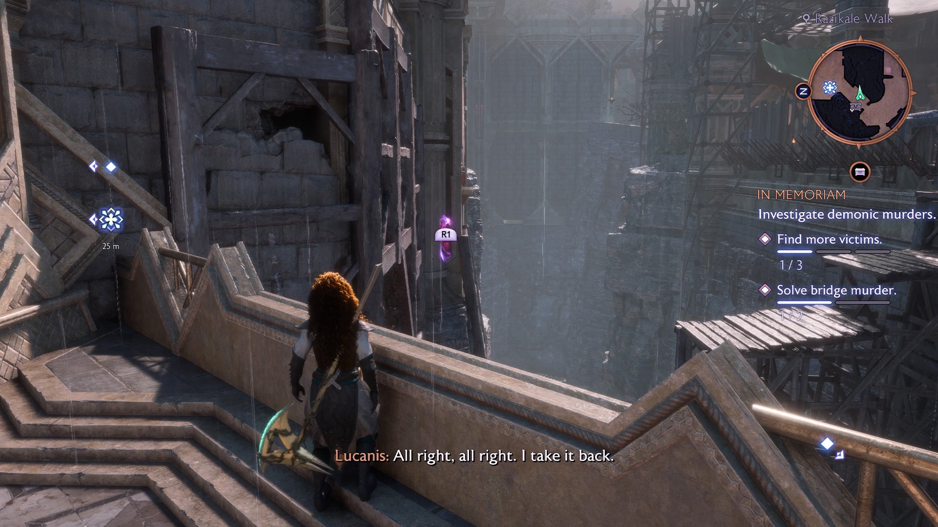 Dragon Age Veilguard screenshot of a companion ability in-game. - 6