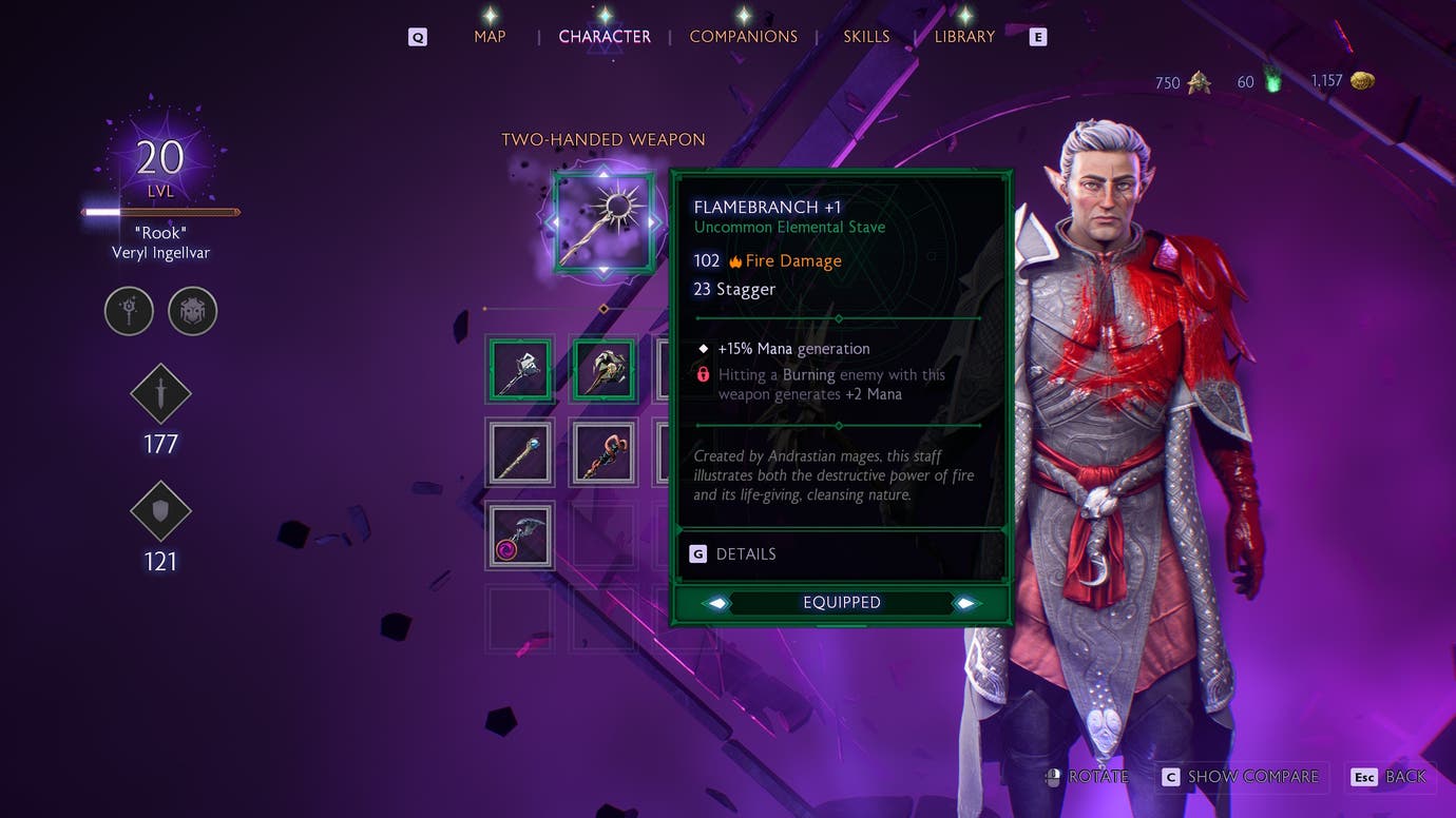 Dragon Age The Veilguard best Mage build