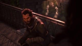 Lucanis lamenting the destruction of Treviso in Dragon Age: Veilguard.